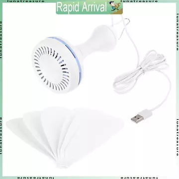 Lun Di Động Quạt Cắm Trại Mini USB Lều Quạt Cắm Trại Celling Quạt Ngoài Trời Quạt Gazebo Tán Treo Quạt Powered