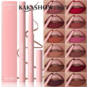 DUUNUF Lip Liner Soft Mist Color Beauty Easy To Color Lipstick Lip Liner Cải thiện làn da của bạn Matte Lip Liner Công thức đã được chứng minh Son môi thiên nhiên Son môi chống dính Son bóng