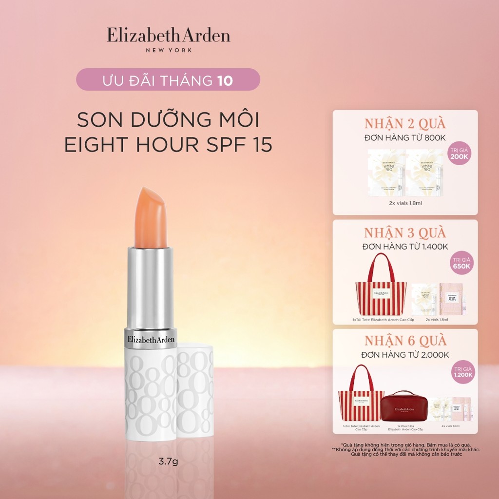 Son dưỡng môi Elizabeth Arden Eight Hour Cream Lip Protectant Stick SPF 15