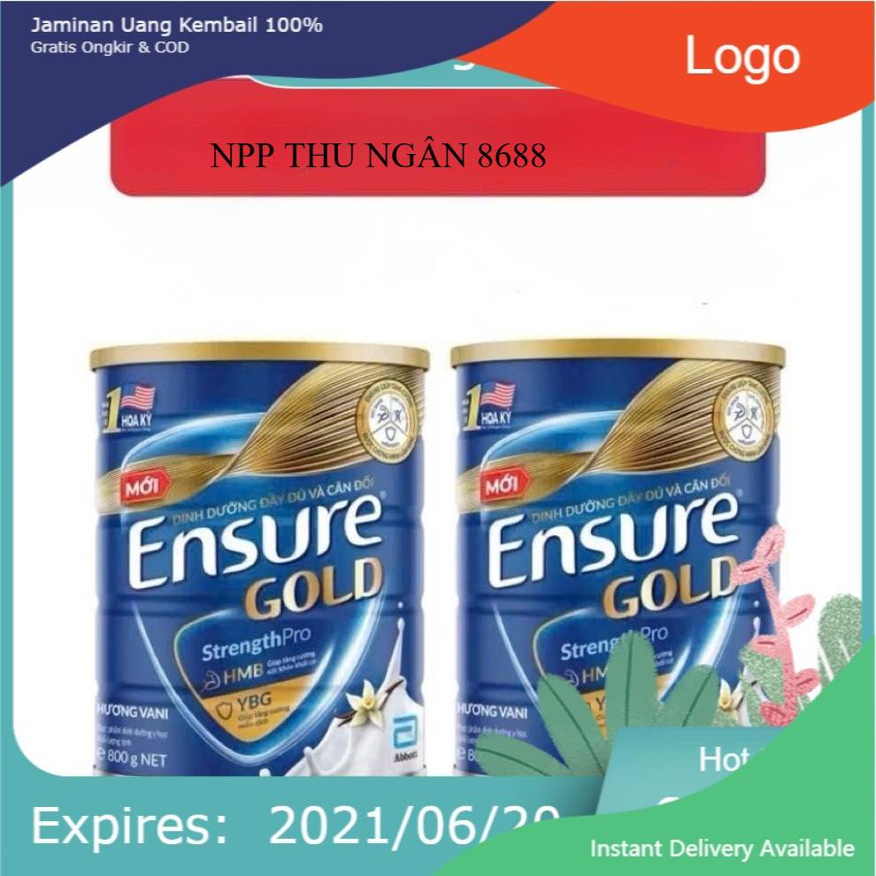 (date mới) Combo 2-10 lon sữa bột Ensure gold hương vani|NPP THU NGÂN ...