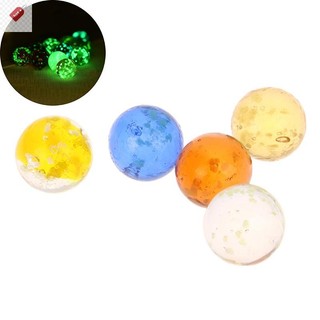 ALIK 5 Chiếc 1.6MM Kính Dạ Quang Nhiều Màu Sắc Các Loại Phát Sáng Trong Bóng Tối Pinball Cho Trẻ Em Trò Chơi VN