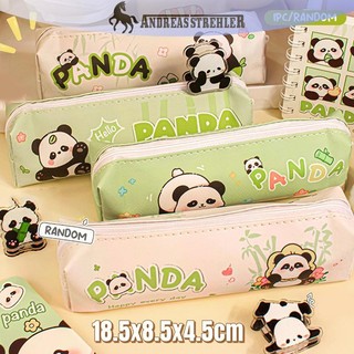 Onetimingfine Hoạt Hình Thời Trang Canvas Capybara Gấu Trúc Túi Đựng Bút Chì Dễ Thương Sáng Tạo Văn Phòng Phẩm Hộp Đựng Dung Tích Lớn Hộp Đựng Bút Chì Đồ Dùng Học Tập VN