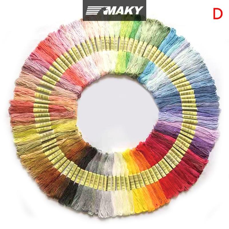Newwellknownepic 24 / 100 / 50 Cross Cotton Thêu Chỉ Flos May Xiên Thủ Công VN