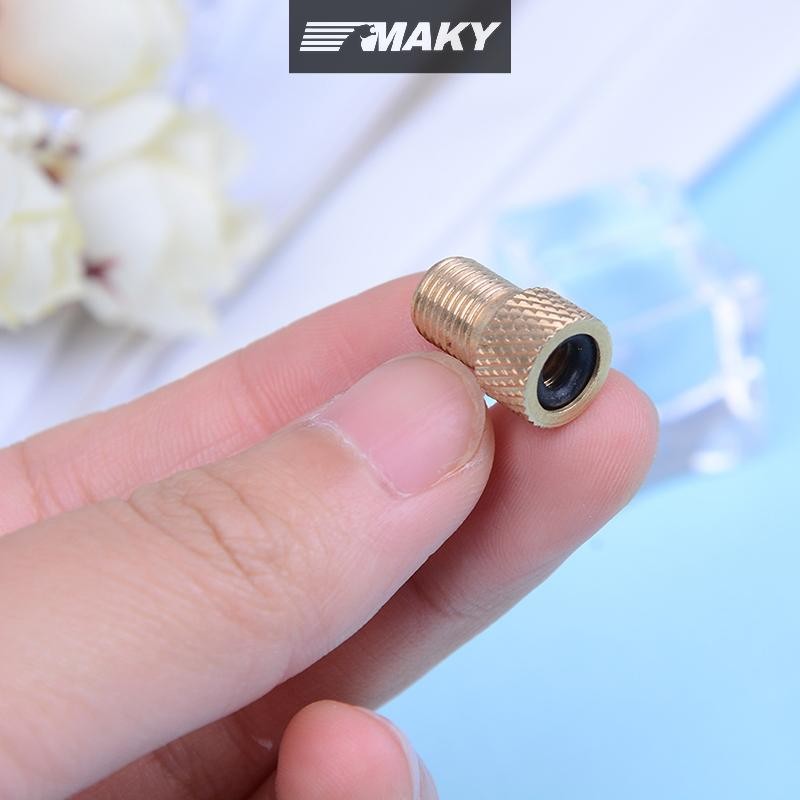 Newwellknownepic 4 Cái / bộ Chuyển Đổi Van Chuyển Đổi Ống Bơm Xe Đạp Đường Bộ 1.5Cm 
VN