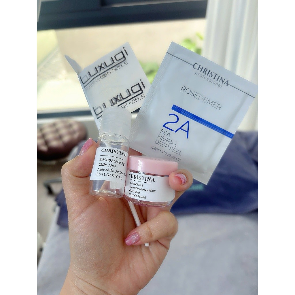 CHÍNH HÃNG] Christina Rosedemer 2A+2B sea herbal deep peel kit 