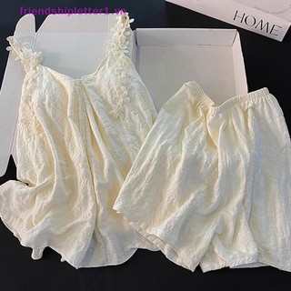 {FH Fashion} Đồ ngủ phông rộng dành cho ở nhà hàng ngày có đệm ngực, quầnshort phù hợp mùa hè.