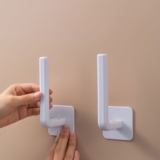 Móc treo đồ dán tường chữ L - đa năng, tiện dụng