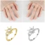 Treeling Gold Tone Hoa Hướng Dương Spinner Nhẫn Có Thể Điều Chỉnh Đồng Trang Sức Cho Nữ Lo Âu Giảm Căng Thẳng Giảm Phụ Kiện