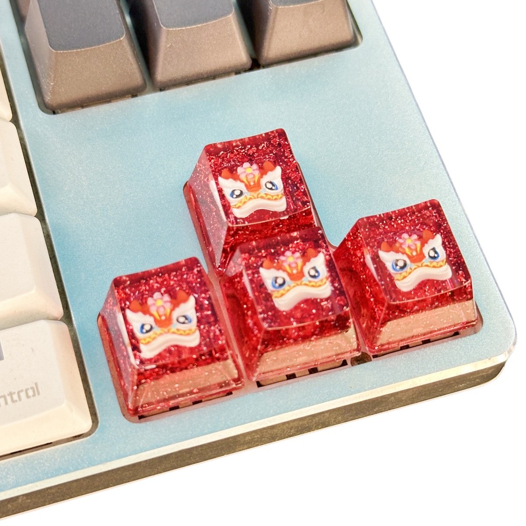 Keycap Đầu Lân Dịp Tết Nguyên Đán Thủ Công | KCAP - World of keycaps