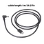 OXXGGKAO Cáp Sạc 90 Độ Đa Năng 5 5x2 1mm Cho Thiết Bị Tivi Hệ Thống Hội Nghị 3A Cung Cấp Nguồn Nhiều Vol