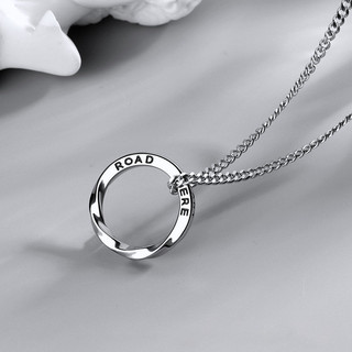 Vòng cổ bạc mặt dây chuyền cho bé trai và nam, phù hợp dạo phố, thiết kế mới mẻ dành cho cặp đôi - YEUI
