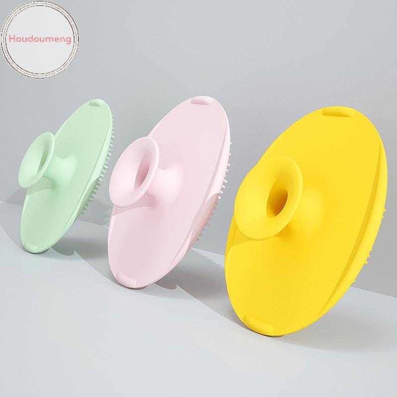 Hodou Silicone Dầu Gội Bàn Chải Cho Bé Sơ Sinh Tắm Silicon Mềm Trẻ Em Trẻ Em Tắm Bàn Chải Rửa Tóc Massage Bàn Chải Tắm VN