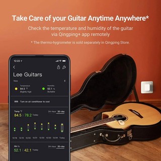 Qingping Bluetooth Gateway Hub Tương thích WIFI Dữ liệu xem từ xa Thiết bị phụ Liên kết thông minh Thiết bị gia đình cho ứng dụng