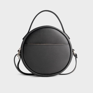 (TẶNG TÚI KẸP NÁCH )- Rosa'bag  Túi đeo chéo Thời trang nữ dáng tròn phối ngăn size 18 và 11 - Túi đeo chéo da TN-0026