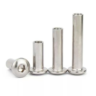 Đinh tán inox, đinh tán vặn ren inox 304 đầu lục giác  M2 / M3 / M4 【 JYD-ZZ-Z】