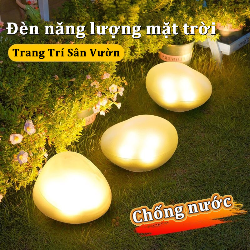 Đèn năng lượng mặt trời, Đèn năng lượng mặt trời LED tự động bật / tắt, chống nước, bền bỉ, Trang Trí Sân Vườn