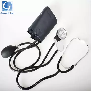 Máy đo huyết áp bằng tay đo huyết áp có độ chính xác cao với vòng bít và hộp đựng Nylon, và