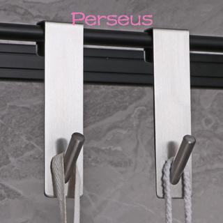 MEGOCE Móc áo choàng đục lỗ miễn phí Móc cửa bằng thép không gỉ Móc treo đồ nhà bếp / phòng tắm