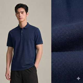 [Hỏa Tốc_4H]  Áo thun polo nam ngắn tay HLA Vải cotton co giãn thoáng mát - Phù hợp mọi phong cách