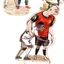 HT3 Erling Haaland Tấm Đứng Acrylic Ký Hiệu Cầu Thủ Bóng Đá Để Bàn Trang Trí Trang Trí TH3