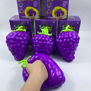 Jumbo Nho Trái Cây Squishy Đồ Chơi Tăng Co Giãn Thông Hơi Bóng Bóp Chống Lo Âu Cảm Giác Fidget Đồ Chơi saixit2vn