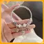 VFZ Cổ Đính Hạt Charm Vòng Tay Gấu Mặt Dây Chuyền Trái Tim Tình Yêu Có Thể Điều Chỉnh Vòng Tay Lắc Tay Nữ DIY Trang Sức Quà Tặng Louislifecool