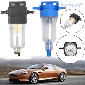 Bộ lọc tách nước WANYEDI, Bộ lọc lọc nhựa, Bộ tách nước màu đen / xanh bền bỉ cho hệ thống xe tải ô tô