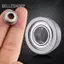 Belleshopp Huairdum Flanged Ball Bearing 10 chiếc Mini Đôi Che Chắn F686ZZ Thép Kim Loại cho Động Cơ Điện 3D Máy In Quadcopter
