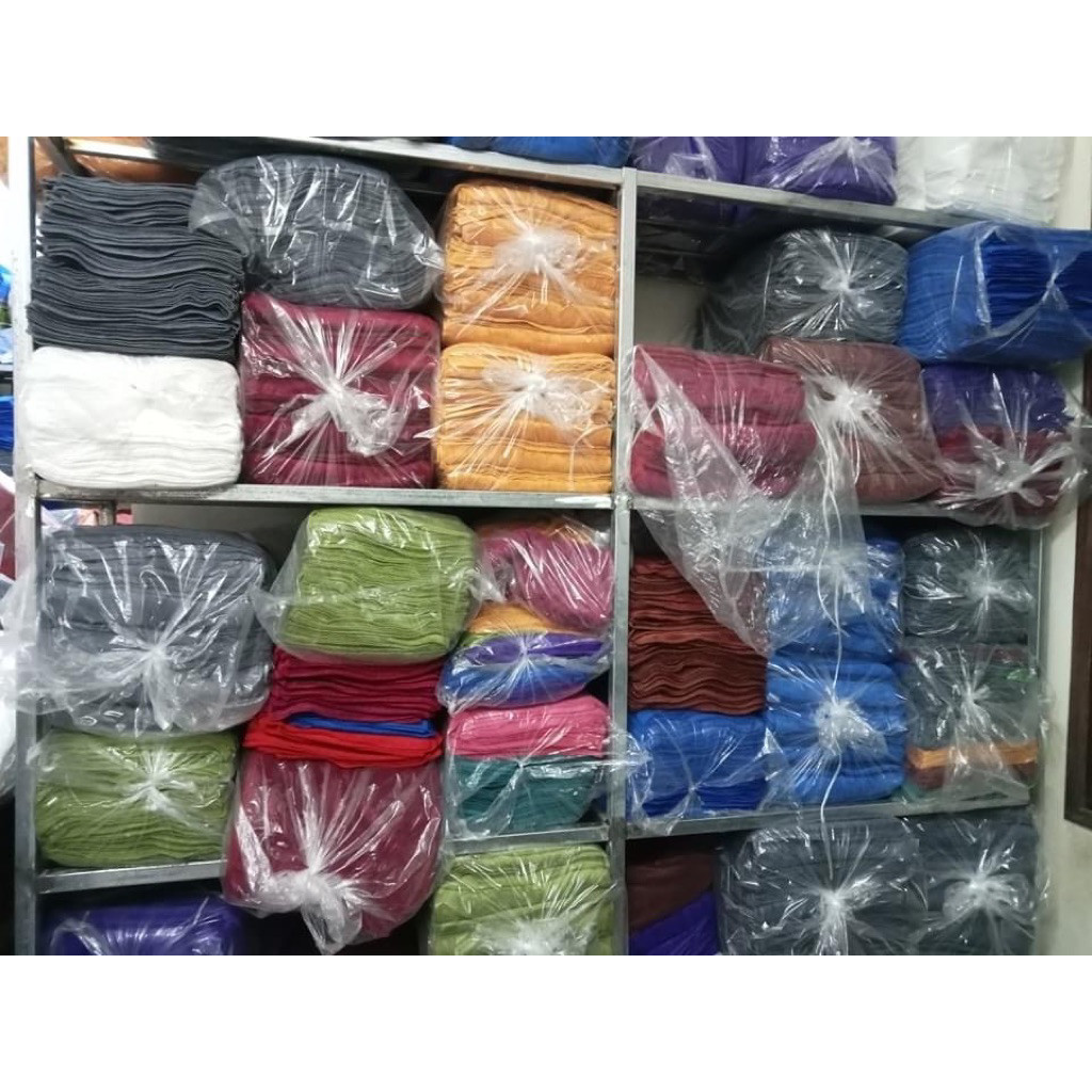 Khăn gội đầu quấn đầu 35x75cm  microfiber mềm mịn thấm hút dùng trong spa salon tóc, tiệm nail, gội đầu