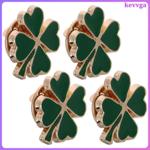 4 Trâm Cài Xanh Cho Nữ Shamrock Trang Sức Sinh Nhật Huy Hiệu Độc Đáo Kỷ Niệm Cô Kevga