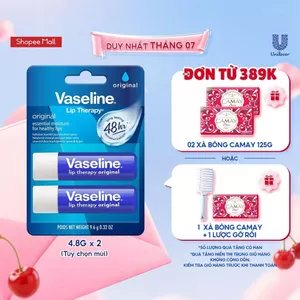 Combo 2 son dưỡng môi Vaseline Lip Stick 4.8g
