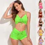 Pit Strip Đồ bơi Boxer Quần short Đồ bơi nữ bikini Bộ đồ khô nhanh