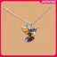 JASMINE Thời Trang Chim Ruồi Nelace Trang Sức Nữ Tinh Tế Kỷ Niệm Quà Tặng Cho Người Thân Yêu Nelace Hợp Kim Nhiều Màu Sắc JASMINE