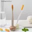 COD 1 Bàn chải đánh răng đầu lớn Bàn chải đánh răng Oril Hàn Quốc có hộp đựng du lịch Than dành cho người lớn Phân hủy sinh học Làm sạch sức khỏe răng miệng MỚI