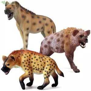 YOLOGO Châu Phi Aardwolf Tượng Khoa học & Quà tặng Học tập sớm Mô phỏng Động vật hoang dã