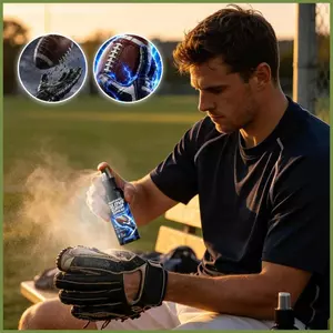 Xịt cầm bóng đá Chống trượt Huấn luyện khô nhanh 50ml Găng tay thủ môn chống trượt Găng tay cầm cho người chơi kouvn
