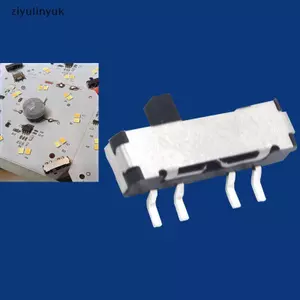 Ziyulinyuk 10 Cái 4 Pin Công Tắc Trượt Mini Bật Tắt 3 Vị Trí Micro Trượt Chuyển Đổi Công Tắc Thu Nhỏ Ngang Trượt Công Tắc VN