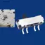 Ziyulinyuk 10 Cái 4 Pin Công Tắc Trượt Mini Bật Tắt 3 Vị Trí Micro Trượt Chuyển Đổi Công Tắc Thu Nhỏ Ngang Trượt Công Tắc VN