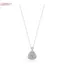 HFSHY Phong Cách Trung Hoa Tự Nhiên Tươi Xanh Chalcedony Mặt Dây Chuyền Nelace Trang Sức Thanh Lịch Cho Nữ Ngày Mặc Quà Tặng Valentine VN