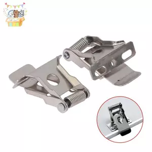 2 Cái / bộ Đèn LED Bảng Điều Khiển Kẹp Lò Xo, Kẹp Lò Xo Downlight Để Chiếu Sáng Âm Trần ELWW