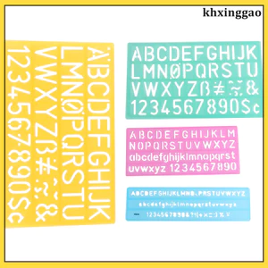 Xịt Tranh Graffiti Bản Mẫu Vẽ Stencils Cho Trẻ Em Chữ Nhỏ Abc Decal Dán Tường khxinggao