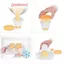4 Khuôn Bánh Pudding Máy Nướng Có Thể Tái Sử Dụng DIY Thạch Pudding Khuôn Bánh Thạch Nhựa Khuôn Dụng Cụ Nướng Bánh Khuôn Bánh Mì