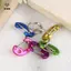 5 Cái / bộ Có Móc Khóa Chai Nước Treo Thiết Bị Cắm Trại Loại D Lò Xo Bule Bapa Bule Móc Chụp Carabiner Ngoài Trời [Mina]