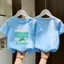 Áo thun ngắn tay bé trai Mùa hè phiên bản Hàn Quốc đẹp trai Cotton nguyên chất nửa tay 2026 Trẻ em mặc mùa hè Puffer Đẹp trai Top Hợp thời trang T HKRP