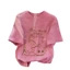 100% Cotton Mùa Hè Bé Gái Lớn Trẻ Em Cổ Tròn Áo Thun Tay Ngắn Thời Trang Trẻ Em Nửa Tay Phiên Bản Hàn Quốc Phù Hợp Với Nữ Hợp Thời Trang T 4