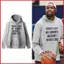 NBA Kevin Durant I NAVER LOSE Bóng Rổ Huấn Luyện Đồng Phục Áo Khoác Anime Áo Unisex Dài Tay Top