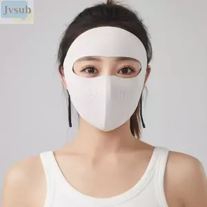 JVSUB Nữ Full Face, Chống Tia UV Mặt Chống Nắng Có Thể Điều Chỉnh, Mặt AB Liền Mạch Mùa Hè Chống Nắng