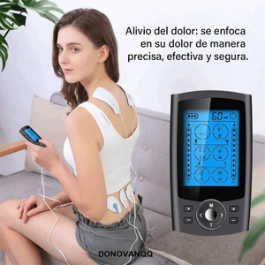 DONOVANQQ TENS Máy mát xa kích thích cơ bắp, Máy kích thích cơ điện kỹ thuật số 24 / 36 chế độ, Kinh tuyến toàn cơ Thư giãn toàn cơ bắp Máy mát xa xung EMS đa chức năng Massage toàn thân