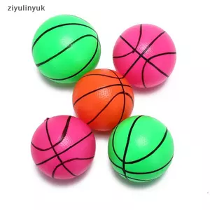 Ziyulinyuk 12cm bóng rổ bơm hơi bóng chuyền bãi biển bóng đồ chơi thể thao trẻ em màu sắc ngẫu nhiên VN