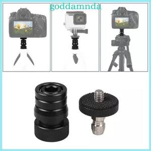GODD Tripod Ballhead Tiêu chuẩn 1 4 Vít Mount Hợp kim nhôm Hỗ trợ phát hành nhanh